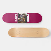 CAT KITTENS ART PURE LOVE SKATEBOARDS (Horizontaal)