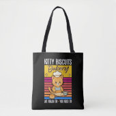 Cat Kneading Baker Kitty Biscuits We Knead Em You Tote Bag (Voorkant)