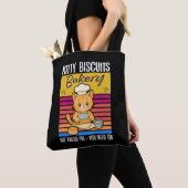 Cat Kneading Baker Kitty Biscuits We Knead Em You Tote Bag (Dichtbij)