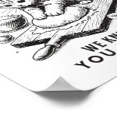 Cat Kneading Kat Biscuits Bakery We Knead Em You Poster (Hoek)