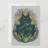 Cat Knight  briefkaart print (Voorkant)