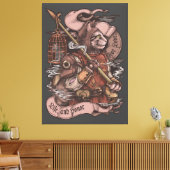 Cat Knight  print (Insitu (Woonkamer))