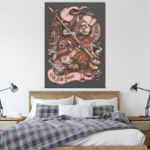 Cat Knight  print (Insitu (Slaapkamer))