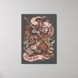 Cat Knight print