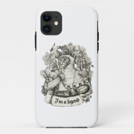 Cat Knight print Case-Mate iPhone Case