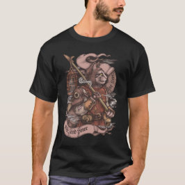 Cat Knight print T-shirt