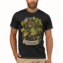 Cat Knight T-shirt print