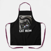 CAT-KUNSTKUNSTKITCHEN SCHORTEN VOOR MOM BLACK CAT (Voorkant)