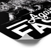 Cat Ladies Against Fascism Trots op feminisme Poster (Hoek)