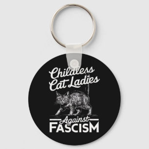 Cat Ladies Against Fascism Trots op feminisme Sleutelhanger