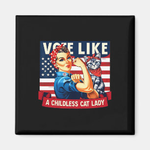 Cat Ladies gaat Kamala stemmen Magneet