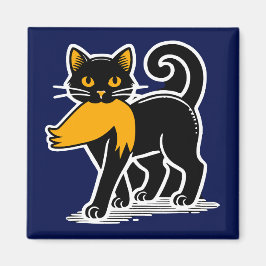 Cat Ladies Kamala | Harris Walz 2024 Blauw Magneet