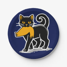 Cat Ladies Kamala | Harris Walz 2024 Blauw Papieren Bordje