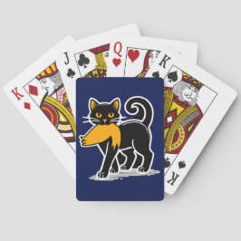 Cat Ladies Kamala | Harris Walz 2024 Blauw Pokerkaarten