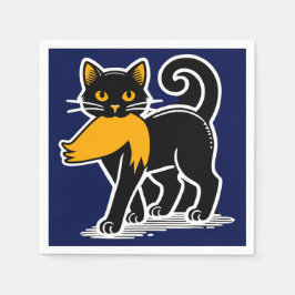 Cat Ladies Kamala | Harris Walz 2024 Blauw Servet