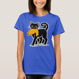 Cat Ladies Kamala | Harris Walz 2024 Blauw T-shirt