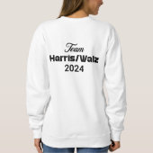 Cat Ladies Stem ook! Harris Walz 2024 Trui (Achterkant)