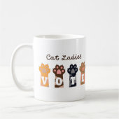 Cat Ladies Stem T-shirt Koffiemok (Links)