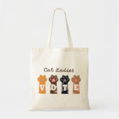 Cat Ladies Stem Tas (Voorkant)