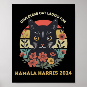 Cat Ladies tegen het fascisme Poster