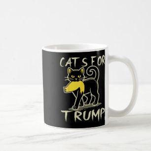 Cat Ladies voor Donald Trump 2024 Sarcastische Ver Koffiemok