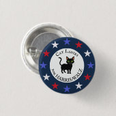 Cat Ladies voor Harris/Walz Design Ronde Button 3,2 Cm (Voorkant /achterkant)