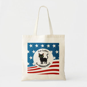Cat Ladies voor Harris/Walz Design Tote Bag
