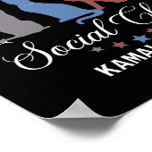 Cat Ladies voor Kamala Harris 2024 Poster (Hoek)