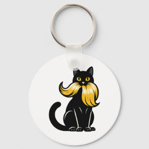 Cat Ladies voor Kamala Harris Anti-Trump Funny Ele Sleutelhanger