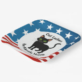 Cat Ladies voor Kamala Harris Design Papieren Bordje (Gebogen)