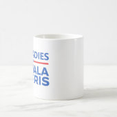 Cat Ladies voor Kamala Harris Koffiemok (Center)