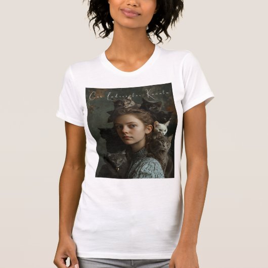 Cat Ladies voor Kamala II T-shirt (Voorkant)