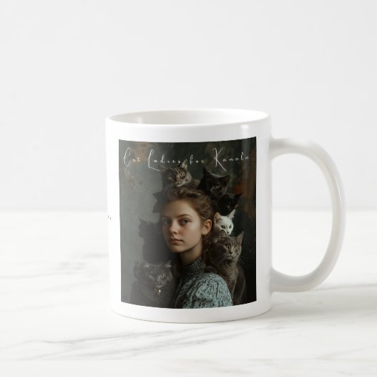 Cat Ladies voor Kamala Mok (Rechts)