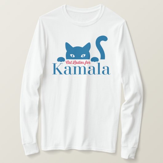 Cat Ladies voor Kamala T-Shirt (Design voorkant)