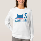 Cat Ladies voor Kamala T-Shirt (Voorkant)
