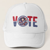Cat Ladies voor Kamala Trucker Pet (Voorkant)