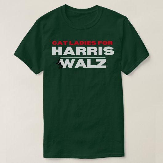 Cat Ladies voor Walz T-shirt (Design voorkant)