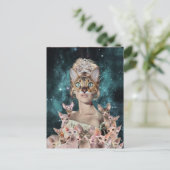 Cat Lady Briefkaart (Staand voorkant)