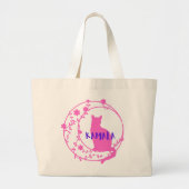 Cat Lady Canvas tas - Stem op Kamala! (Voorkant)