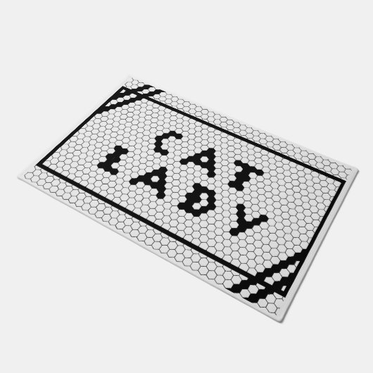 Cat Lady Cat Lover Tegel Deurmat (Schuin)