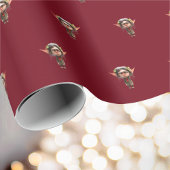 Cat Lady Christmas Elf inpakpapier