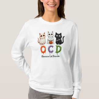Cat Lady Gift - Obsessieve Kattenstoornis T-shirt