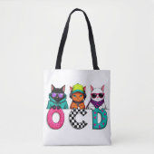 Cat Lady Gift - Obsessieve Kattenstoornis Tote Bag (Voorkant)