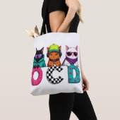 Cat Lady Gift - Obsessieve Kattenstoornis Tote Bag (Dichtbij)