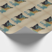 Cat Lady Gift Wrapping Paper Cadeaupapier (Hoek)