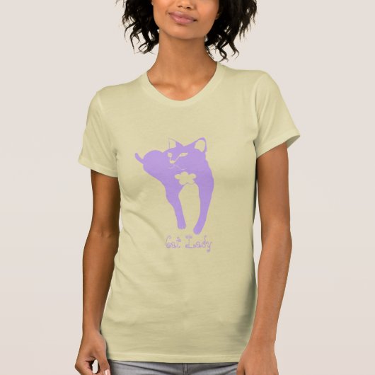 Cat Lady Girl's T-shirt (Voorkant)