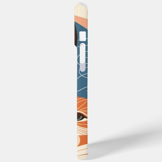 Cat Lady grafische illustratie Case-Mate iPhone Case (Achterkant / Links)