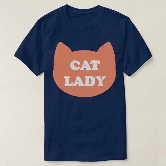 Cat Lady Grappige Kat Liefhebber Dames Gift T-shirt (Design voorkant)