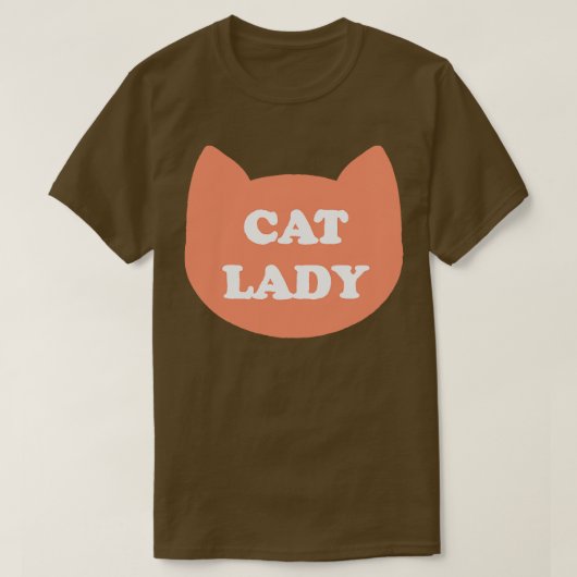 Cat Lady Grappige Kat Liefhebber Dames Gift T-shirt (Design voorkant)