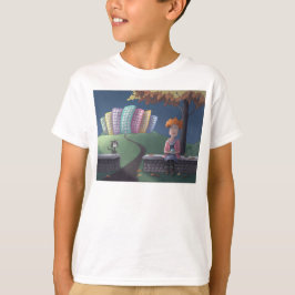 Cat Lady in het park T-Shirt